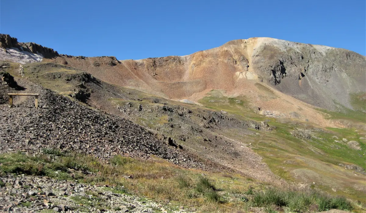 Cinnamon Mountain from Cinnamon Pass