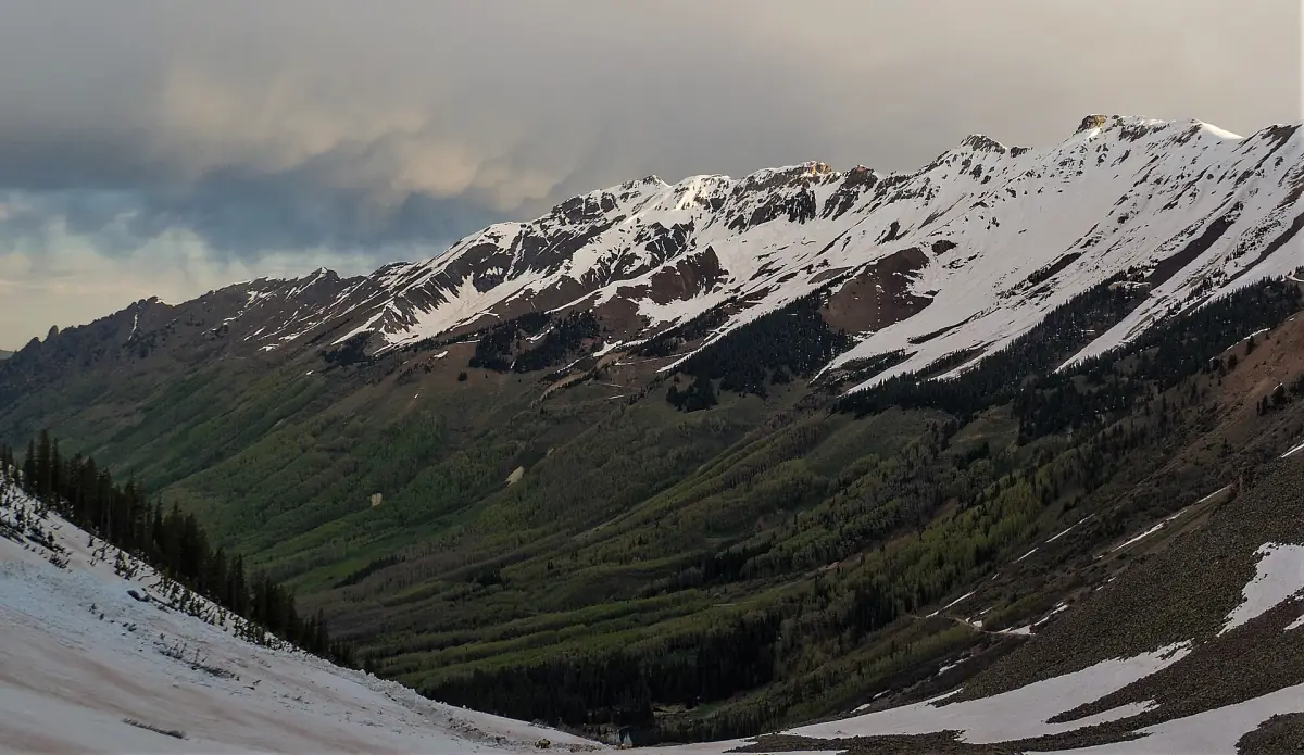 Silver Mountain from Ophir Pass
